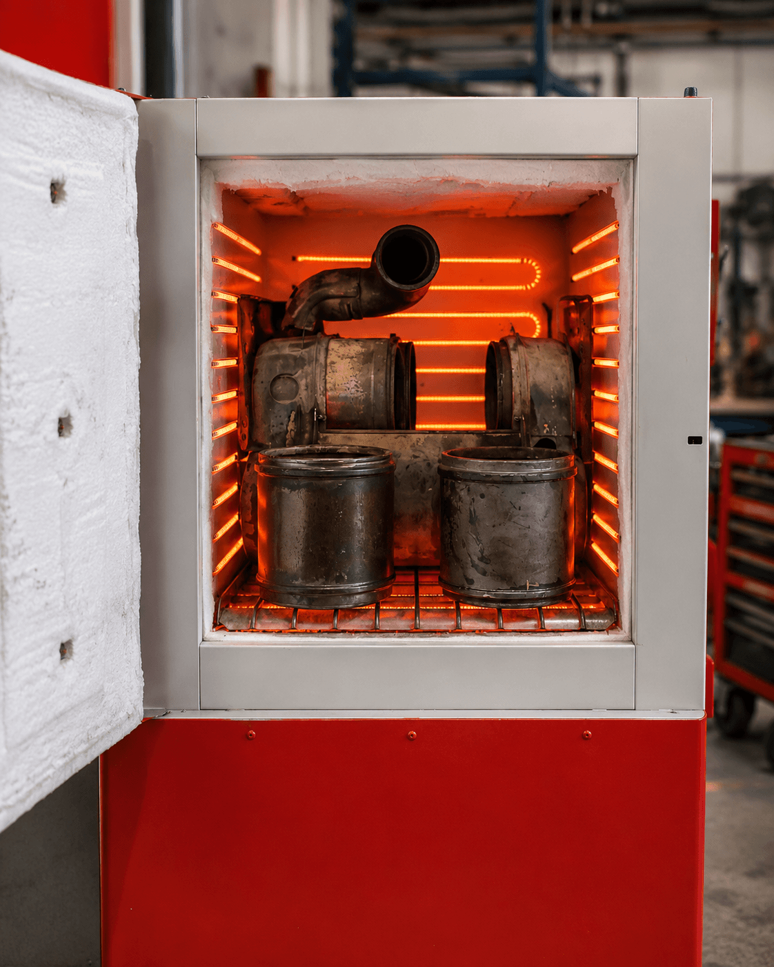 Thermal Baking DPF Oven Process